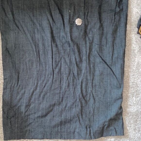 Vintage, Virgo II, Gray Micro Checkered Blazer Dress - Picture 15 of 16